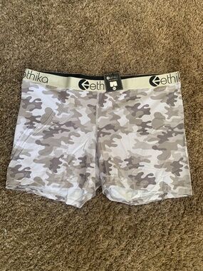 Ethika the Staple Boyshort Underwear 4XL Camo print Cotton Modal